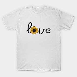 Love - Sunflower Power T-Shirt